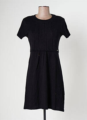 Rochie midi mâneci scurte mâneci scurte negru BANANA MOON femeie