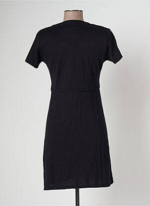 Rochie midi mâneci scurte mâneci scurte negru BANANA MOON femeie