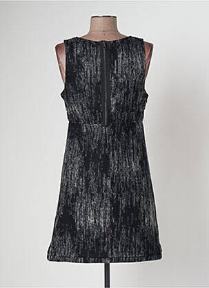 Rochie scurtă fără mâneci fără mâneci maro BANANA MOON femeie