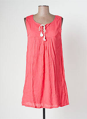 Rochie scurtă roz BANANA MOON femeie