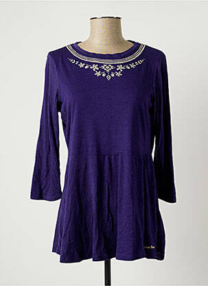 Tricou mâneci lungi mâneci lungi violet BANANA MOON femeie