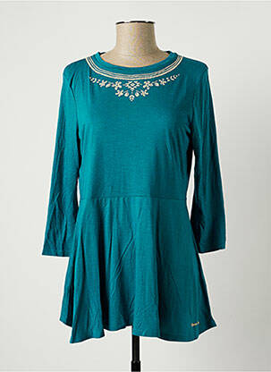 Tricou mâneci lungi mâneci lungi verde BANANA MOON femeie
