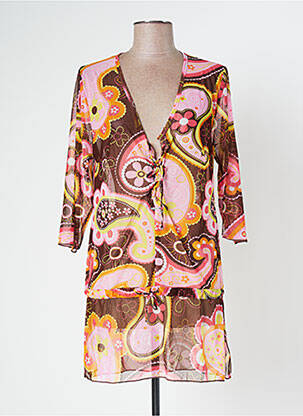 Tunică mâneci lungi roz BANANA MOON femeie