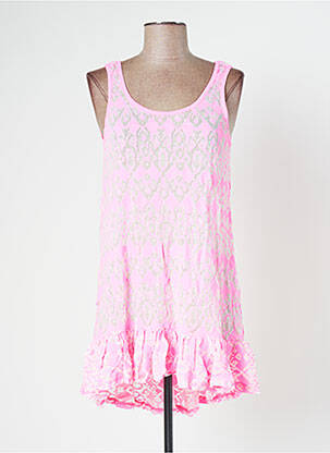 Tunică fără mâneci roz BANANA MOON femeie