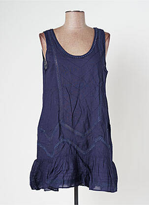 Tunică fără mâneci albastru BANANA MOON femeie