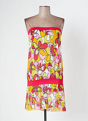 Tunică fără mâneci mâneci tip bustier roz BANANA MOON femeie