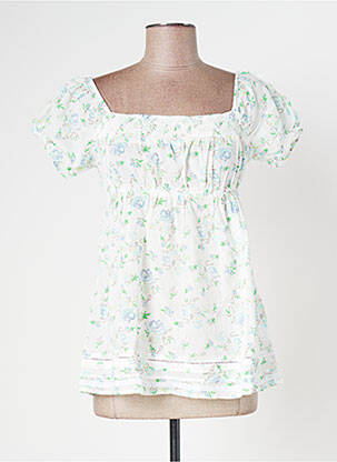 Top alb BANANA MOON femeie