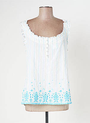 Top albastru BANANA MOON femeie