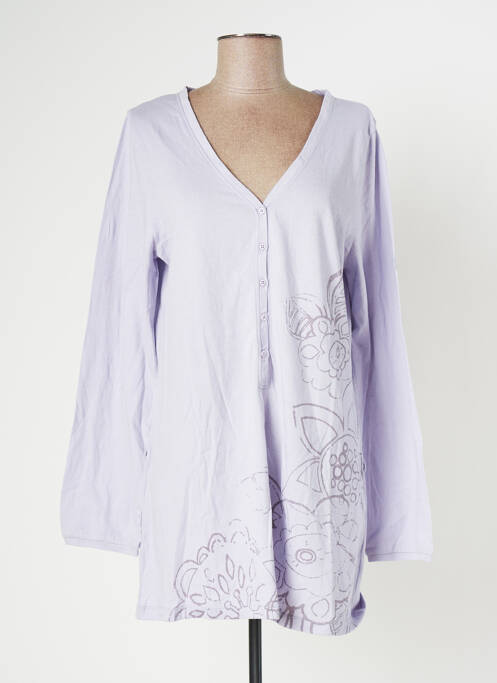 Tunică mâneci lungi violet BANANA MOON femeie