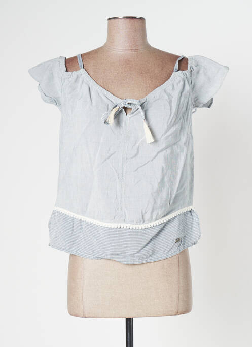 Top albastru BANANA MOON femeie