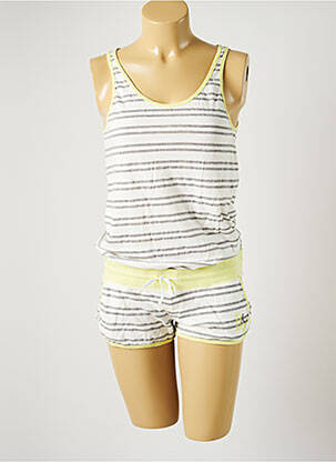 Salopetă scurtă gri BANANA MOON femeie