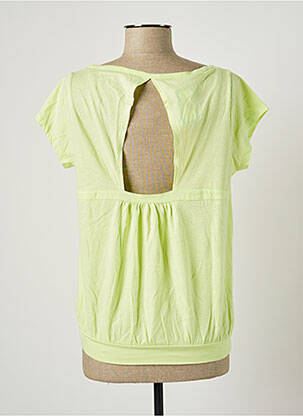 Tricou elasticitate mâneci scurte verde BANANA MOON femeie