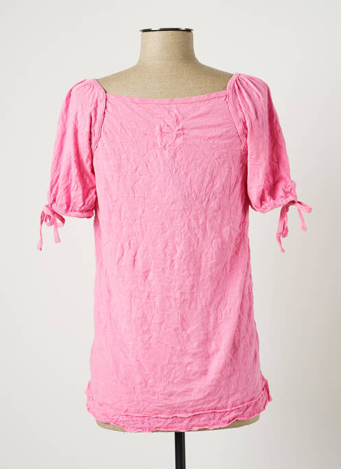 Tricou roz BANANA MOON femeie