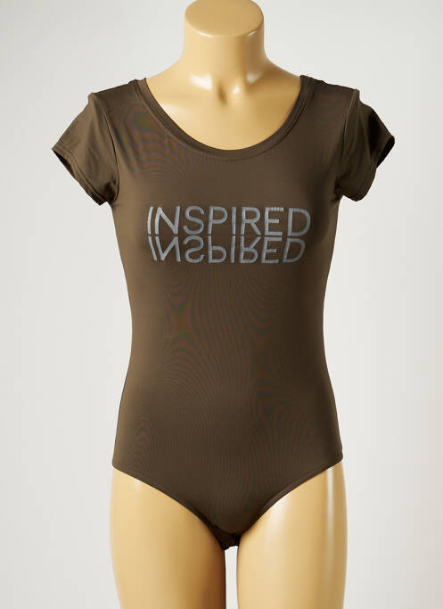 Body verde BANANA MOON femeie