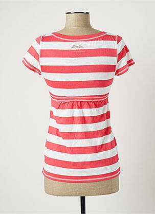 Tricou elasticitate mâneci scurte roz BANANA MOON femeie