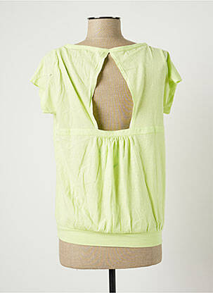 Tricou elasticitate mâneci scurte verde BANANA MOON femeie