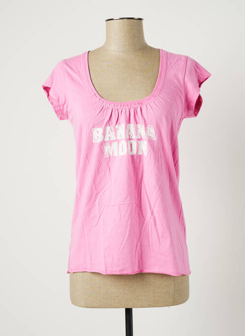 Tricou roz BANANA MOON femeie