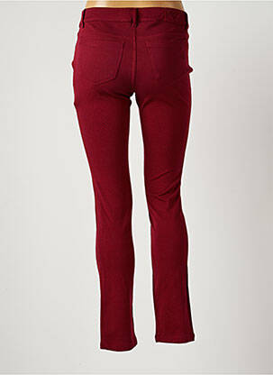 Pantalon slim țesătură poplin mărime normală violet BANANA MOON femeie