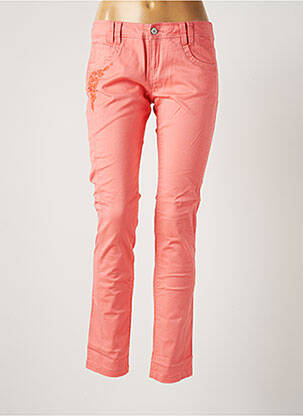 Pantalon slim roz BANANA MOON femeie