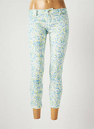 Pantalon slim țesătură poplin mărime normală alb BANANA MOON femeie