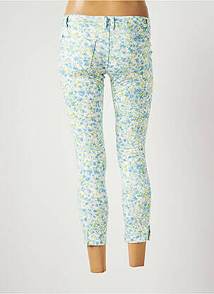 Pantalon slim țesătură poplin mărime normală alb BANANA MOON femeie