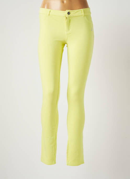 Pantalon slim galben BANANA MOON femeie