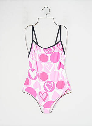 Costum de baie dintr-o singură piesă roz BANANA MOON fată