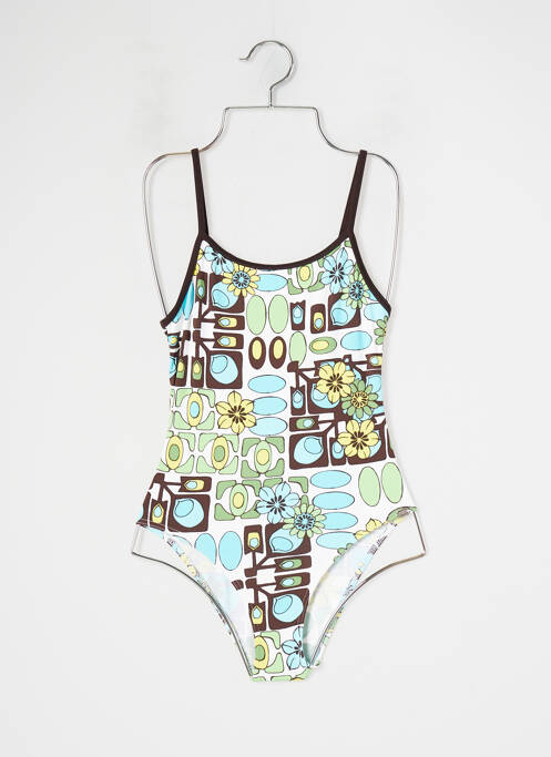 Costum de baie dintr-o singură piesă verde BANANA MOON fată