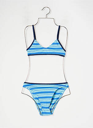 Costum de baie din două piese albastru BANANA MOON fată