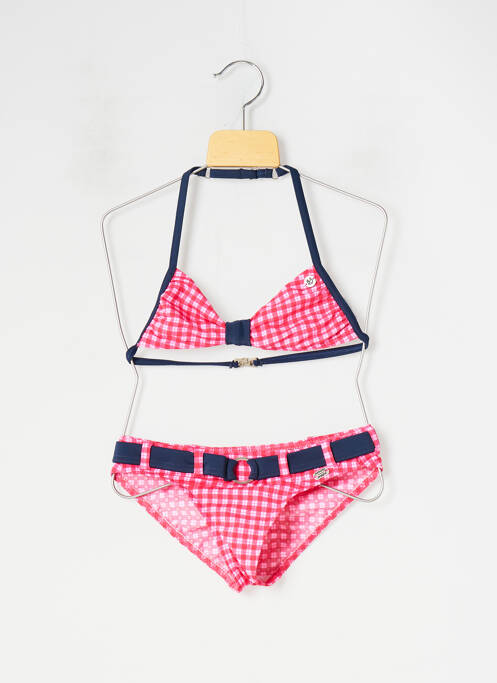 Costum de baie din două piese roz BANANA MOON fată