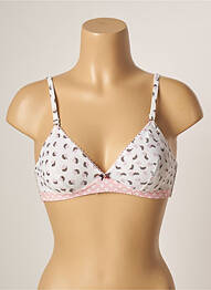 Sutien fără armatură top triunghiuri roz BANANA MOON femme