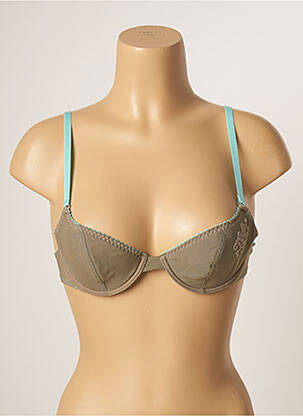 Sutien broderie top sutien modelat verde BANANA MOON femeie