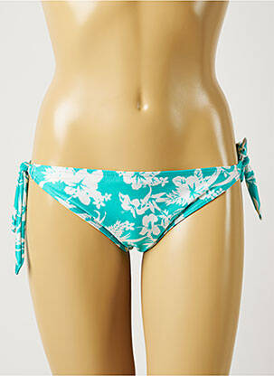 Chiloți de baie imprimeu tie and dye bikini albastru BANANA MOON femeie