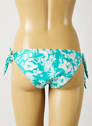 Chiloți de baie imprimeu tie and dye bikini albastru BANANA MOON femeie