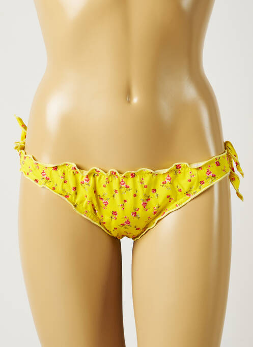 Chiloți de baie galben BANANA MOON femeie