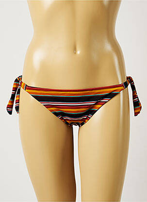 Chiloți de baie microfibre bikini roșu BANANA MOON femeie