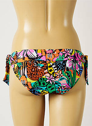Chiloți de baie imprimeu floral bikini albastru BANANA MOON femeie
