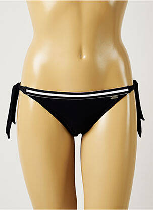 Chiloți de baie microfibre bikini negru BANANA MOON femeie