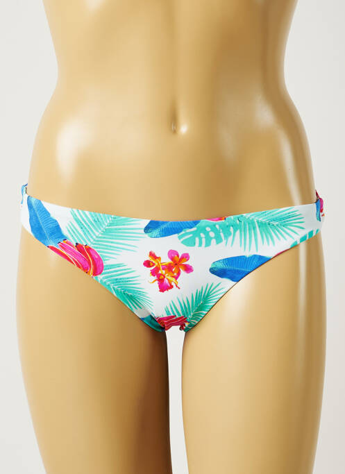 Chiloți de baie imprimeu floral chiloți albastru BANANA MOON femme