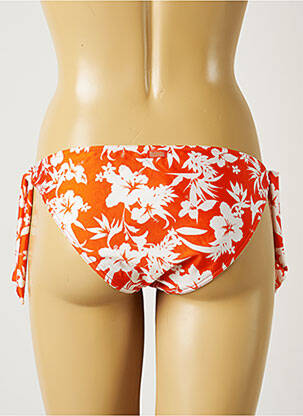 Chiloți de baie imprimeu floral bikini portocalie BANANA MOON femeie