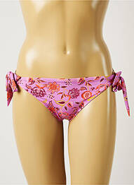 Chiloți de baie imprimeu floral bikini violet BANANA MOON femme