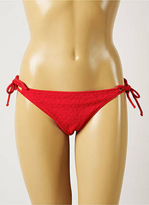 Chiloți de baie roșu BANANA MOON femeie