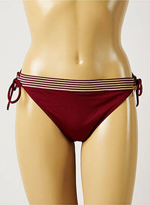 Chiloți de baie roșu BANANA MOON femeie