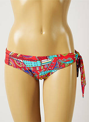 Chiloți de baie roșu BANANA MOON femeie