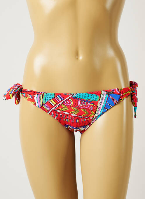 Chiloți de baie roșu BANANA MOON femeie