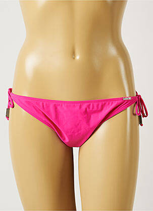 Chiloți de baie microfibre bikini roz BANANA MOON femeie