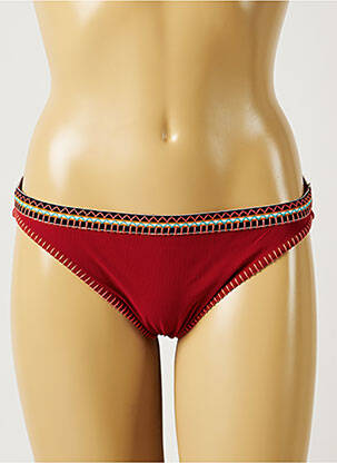 Chiloți de baie roșu BANANA MOON femeie