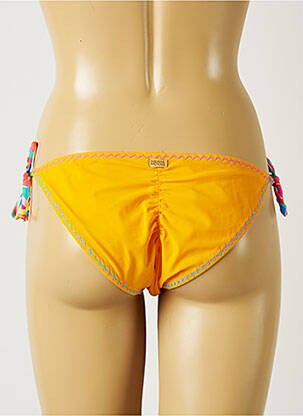 Chiloți de baie microfibre bikini galben BANANA MOON femeie
