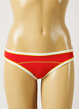 Chiloți de baie roșu BANANA MOON femeie