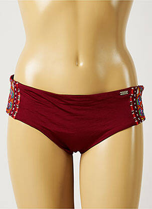 Chiloți de baie roșu BANANA MOON femeie